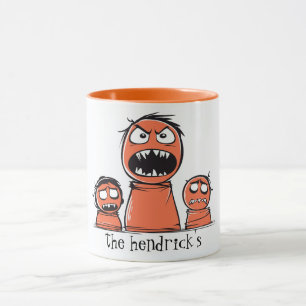 Mug Famille Éffrayante Halloween