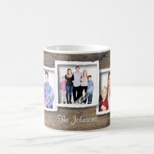 Mug Famille faite sur commande de collage de photo,