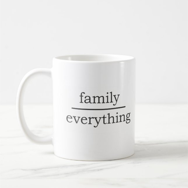 Mug famille sur tout (Gauche)