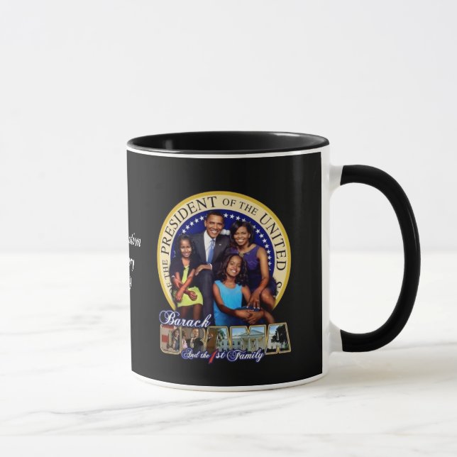 Mug Famille-Tasse d'OBAMA-1ST (Droite)