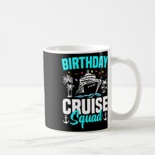 Mug Famille Vacances Groupe de jumelage Squad Birthday