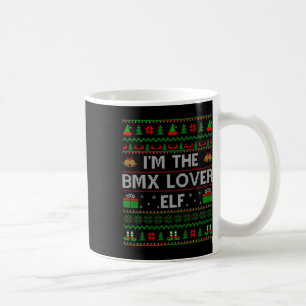 Mug Family Matching Ugly Je suis The Bmx Lover Elf Chr