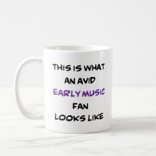 Mug fan baroque de musique ancienne