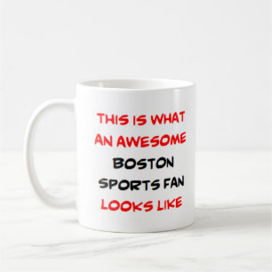 Mug fan de boston, génial