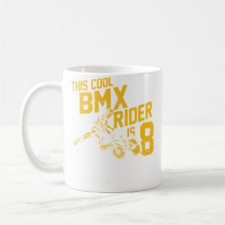Mug Fan de cavalier BMX pour garçon de 8 ans