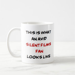 Mug fan de films silencieux, passionné