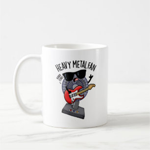 Mug Fan de métal lourd amusant jeu de musique amusant