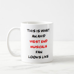 Mug fan de western end musical, passionné