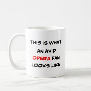 Mug fan d'opéra, passionné