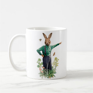 MUG FANCY RABBIT AGRICULTEUR