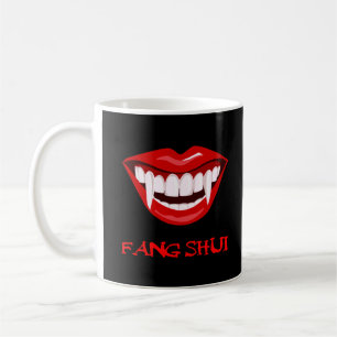Mug Fang Shui drôle Halloween lèvres Dracula