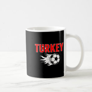 Mug Fans de foot turcs fiers maillot drapeau turc foot
