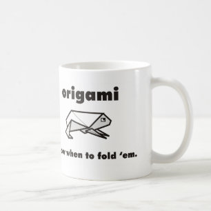 Mug Fans d'origami