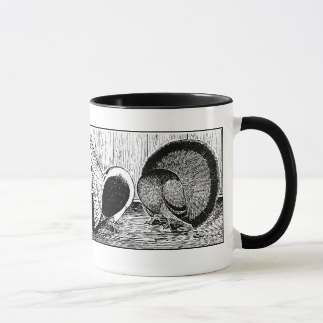 Mug Fantail Pair (Droite)