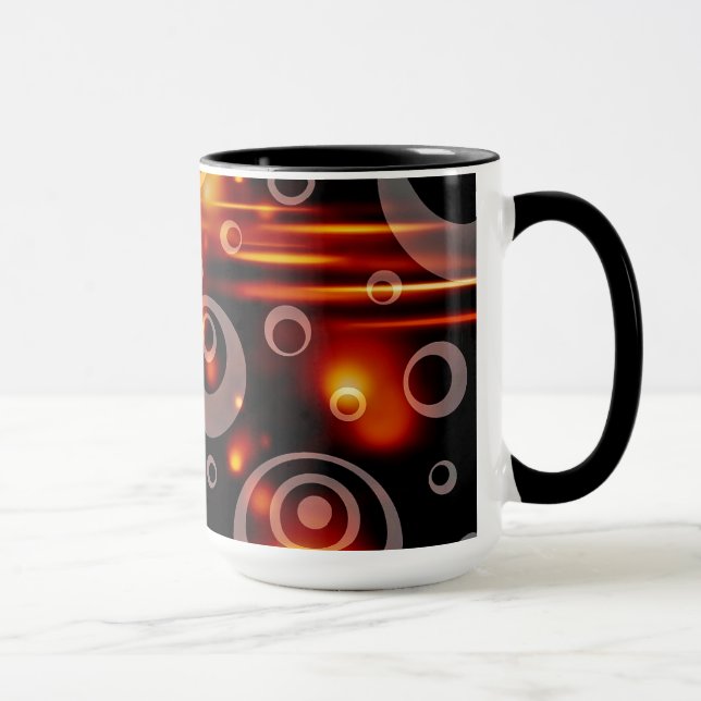 Mug fantaisie Abstraite (Droite)
