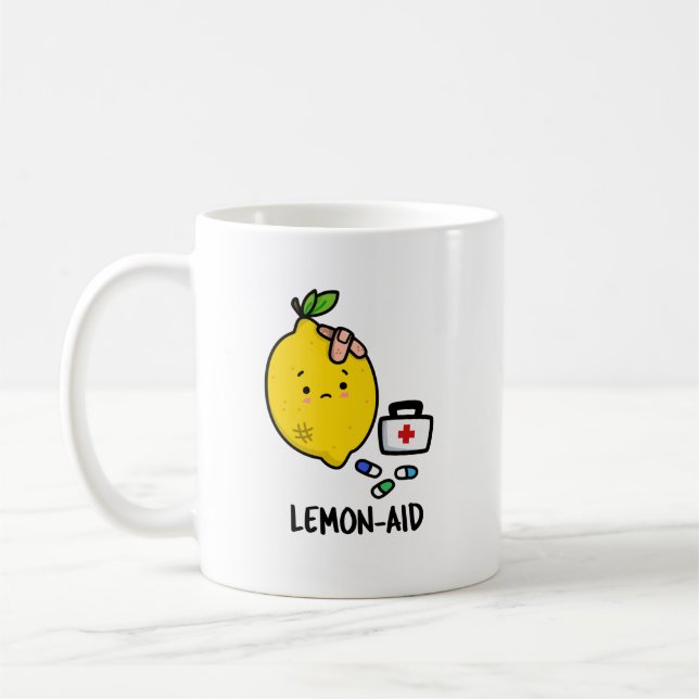Mug Fantaisie de premiers soins amusante à base de cit (Gauche)