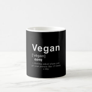 Mug Fantastique Chemise Vegan - Définition de Vegan