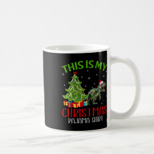 Mug Fantastique Noël Père Noël Lumières C'Est Mon Dino