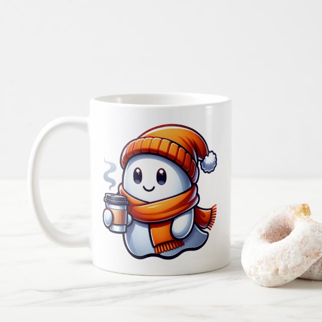Mug Fantôme (Avec donut)