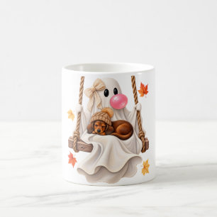 Mug Fantôme Bubble Gum & balançoire de teckel Hallowee