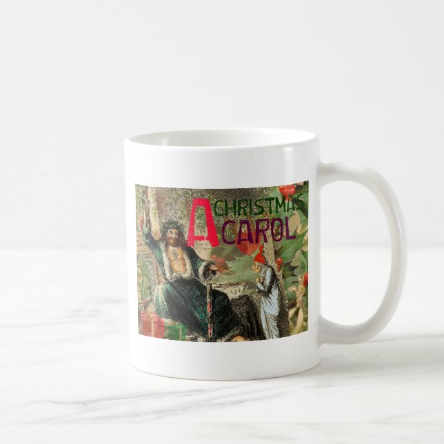 Mug Fantôme de Noël Illustration actuelle Scrooge (Droite)