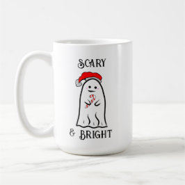 Mug Fantôme de Sucre de canne effrayant et lumineux