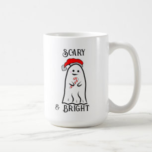 Mug Fantôme de Sucre de canne effrayant et lumineux