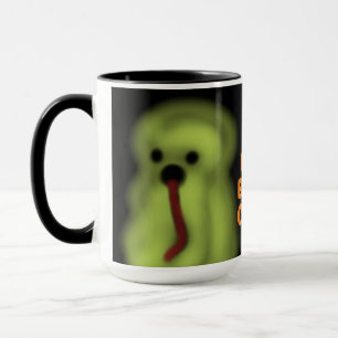 Mug Fantôme d'Halloween J'aime le café fraîchement pré