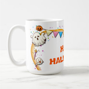 Mug Fantôme et citrouilles heureux de Halloween
