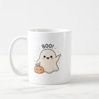 Mug Fantôme Mignon BOO! Halloween