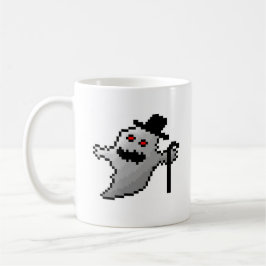 Mug Fantôme mignon de pixel