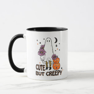 Mug Fantôme mignon mais Déplaisant et Halloween Citrou