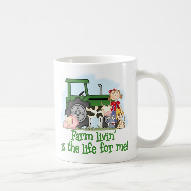 Mug Farm Livin' (Fille) (Droite)