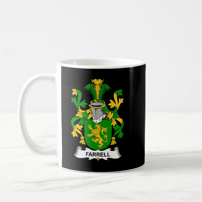 Mug Farrell Manteau d'armoiries Family Crest  (Gauche)