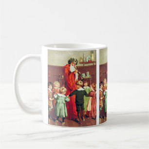 Mug Father Christmas Blowing The Horn