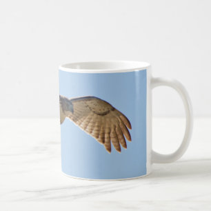 Mug Faucon coupé la queue par rouge en vol