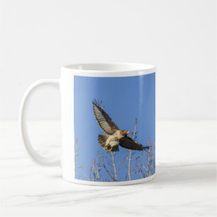 Mug faucon Rouge-coupé la queue