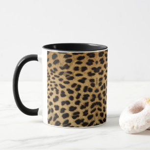 Mug Faux Cheetah Skin