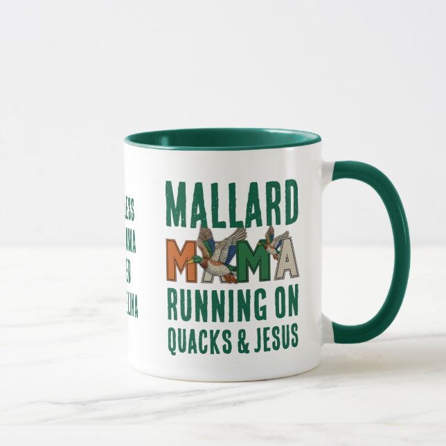 Mug Faux Rhinestone MALLARD MAMA (Droite)