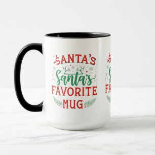 Mug favori de père Noël - Mug Combo 15 oz