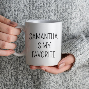 Mug Favori Fils Fils Fille Personnalisé Papa Maman