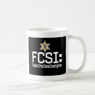 Mug FCSI :  Enquête de scène du crime de mode
