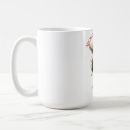 Mug Fée de vacances élégante avec Noël lanterne