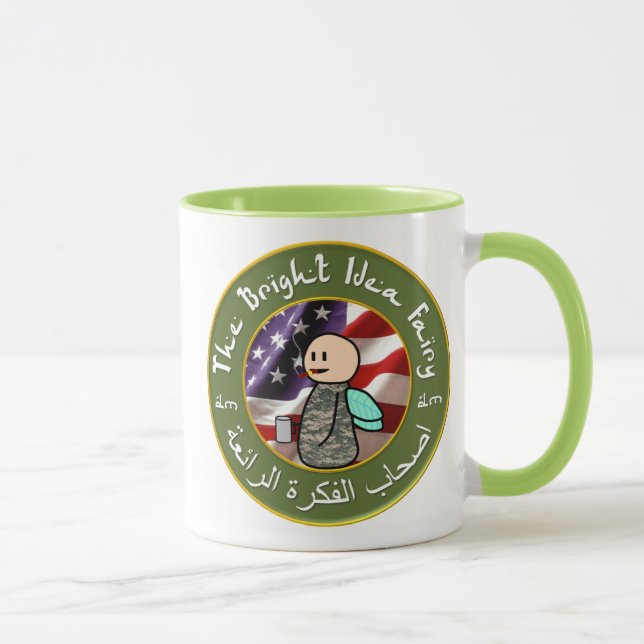Mug Fée d'idée/tasse de café lumineuses de club cigare (Droite)