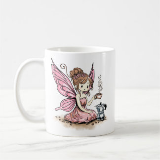 Mug Fée du café mignonne