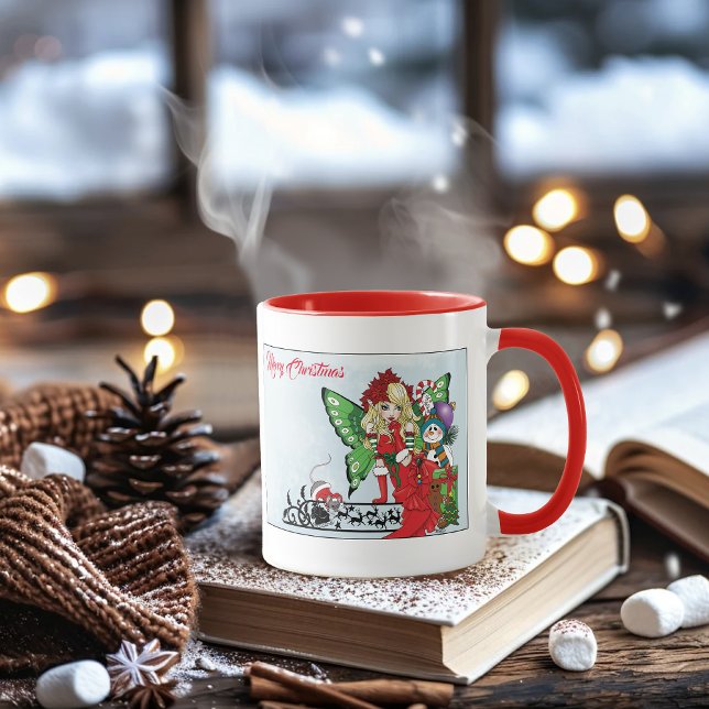 Mug Fée Jouets de Noël (Créateur téléchargé)