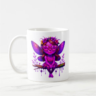 Mug Fée violette joueuse