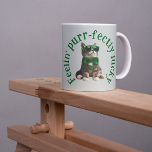 Mug Feelin' Purr' Chat Parfaitement Lucky
