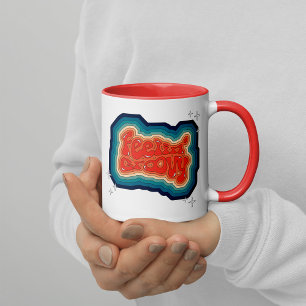 Mug Feelin' Super - les années 70 stylet