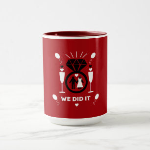 Mug Félicitations originales et drôles pour les fiança